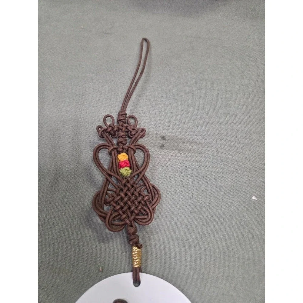 VTG Traditional Tassel Wall Hanging Brown Macrame Ornament 29